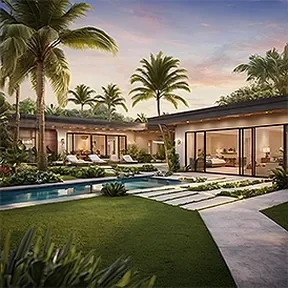 Beverly Crest pool and spa