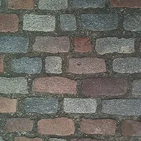 Beverly Hills granite cobble driveway
