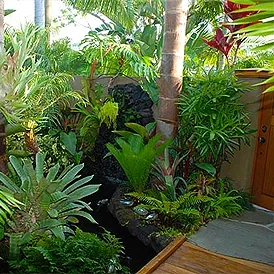 Beverlywood koi pond bridge