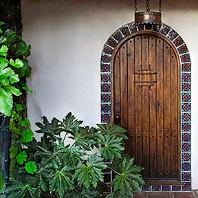 Malibu Spanish Mediterranean entry