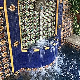 Montecito talavera tile spa
