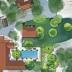Santa Ynez winery landscape plan