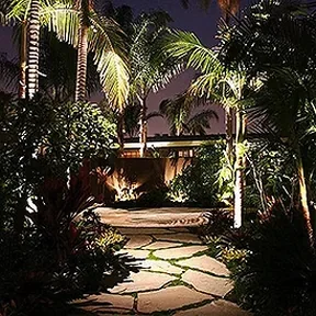 Topanga Canyon flagstone path
